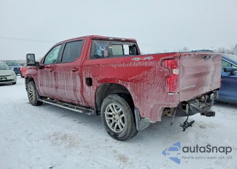 2021 Chevrolet Silverado K1500 Lt z USA, uszkodzony, nr VIN 1GCUYDED1MZ284219